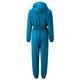 thumbnail image 4 of Gibobby pantalones siameses color liso Sudadera con capucha informal de cintura delgada de manga larga para niña, chaqueta con cordón y cremallera, ropa de abrigo, chándal de (Azul， M), 4 of 5