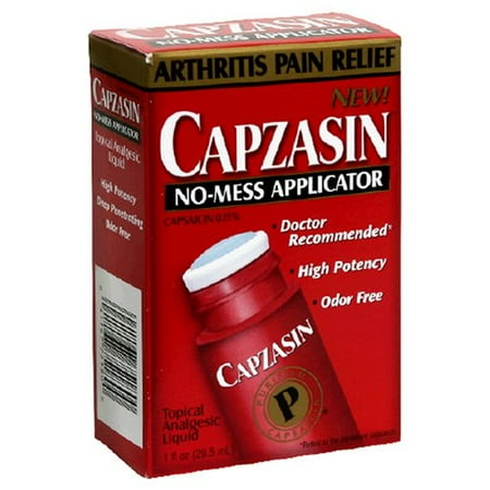 Capzasin No-Mess Dr Recommended High Potency Rub, 1 Oz.