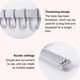 thumbnail image 4 of Inteprter Gancho para utensilios de cocina de trapo montado en la pared, colgador de toallas de ropa trasera multiusos, estante de almacenamiento Accesorios de baño Gris, 4 of 6