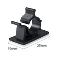 thumbnail image 5 of Adjustable Cable Clips Self-adhesive Wire Holder Cable Organizer Adhesive Wire Clamps, Black,100 Pack, 5 of 5