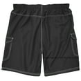 thumbnail image 4 of H2O Sport Tech Big & Tall Men’s Cargo Swim Trunks with Side Piping 2XL to 8XL, 4 of 5