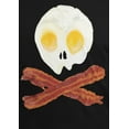 thumbnail image 4 of Old Glory Youth Eggs And Bacon Skull And Cross Bones Short Sleeve Graphic T Shirt, 4 of 6