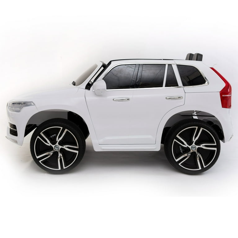 Kid Motorz Volvo XC90 One Seater in White 12V Walmart