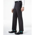 thumbnail image 3 of Calvin Klein Mens Slim fit Dress Pants Pants 42 / 30 Navy Blue Solid Stretch, 3 of 5