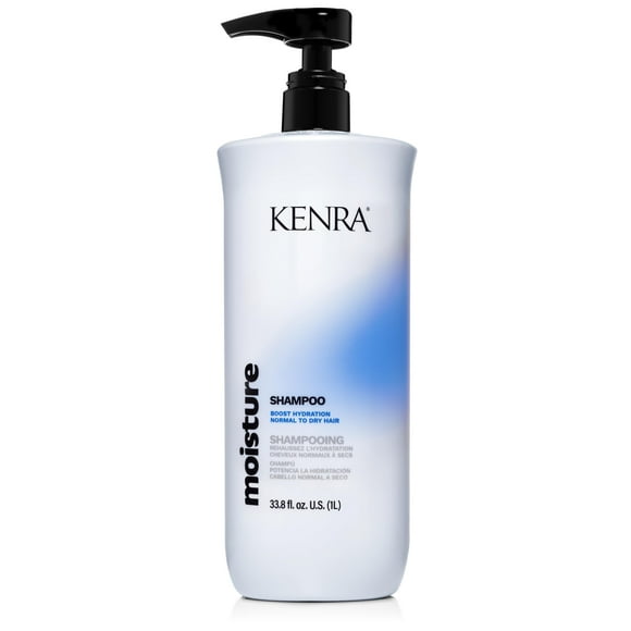 Kenra Shampooing Hydratant Booste l'Hydratation Améliore la Maniabilité et la Brillance Nourrit les Cheveux Secs Sûr pour les Couleurs Démêlant Sans Effort Cheveux Normaux à Secs 33.8 fl. oz.