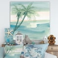 thumbnail image 1 of Designart - Crépuscule Paisible I Tropical - Uvre sur Toile Tropicale, 1 of 1