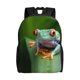 thumbnail image 1 of Balery Red-Eyed Tree Frog Mochila - Mochila Estilosa y Duradera para Laptop de 15 Pulgadas con Tela Oxford Impermeable, 1 of 8