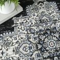 thumbnail image 6 of Nourison Passion Black Ivory 5'3" x 7'3" Area Rug, Traditional, Boho, Bed Room, Living Room, Dining Room, Kitchen, , Easy Cleaning, Non Shedding (5' x 7'), 6 of 8