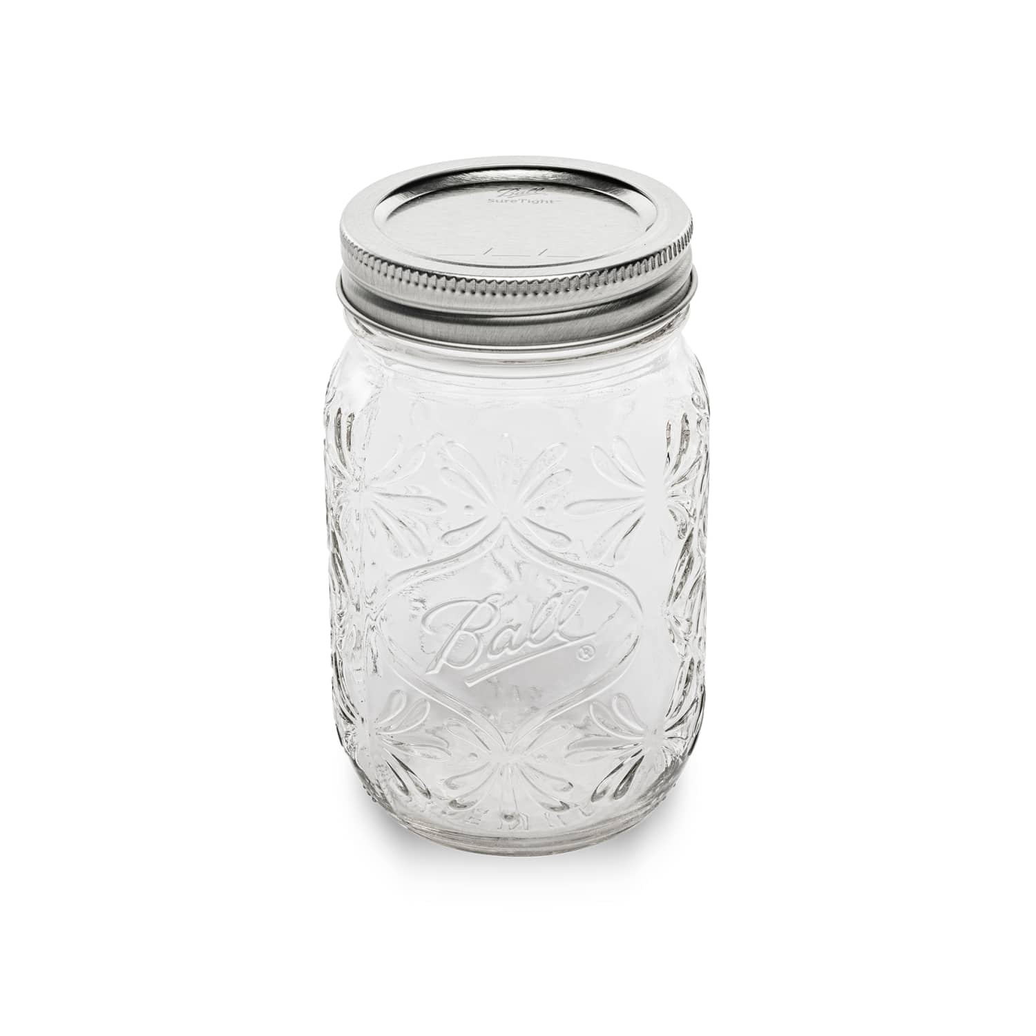 (4 pack) Ball Regular Mouth 16oz Pint 140th Anniversary Keepsake Jars, 4 Pack