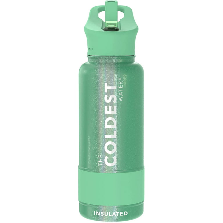 adidas 32 oz Hot Cold Double Wall Insulated Green Stainless Steel Water  Bottle