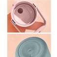 thumbnail image 6 of Portable 2 Liter Water Bottle With Handle For Gym And Travel - Large Motivational Time Marker Water Jug, Leak Proof, Gradient Matte Plastic Cup, 6 of 6