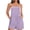Purple, variant on Gspmoly Shorts Women, Womens Fashion Summer Casual Sleeveless Suspender Short Jumpsuit Plus Size Shorts for Women up to 70% Off Black M