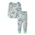 thumbnail image 2 of Disney Toddler Boys' 4pc Snug Fit Teenage Mutant Ninja Turtles Cotton Pajama Set - 5 Years, Green, 2 of 2