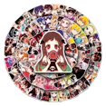 thumbnail image 1 of Pegatinas adhesivas Hanakokun Anime, 100 unidades, PVC, impermeables, 1 of 3