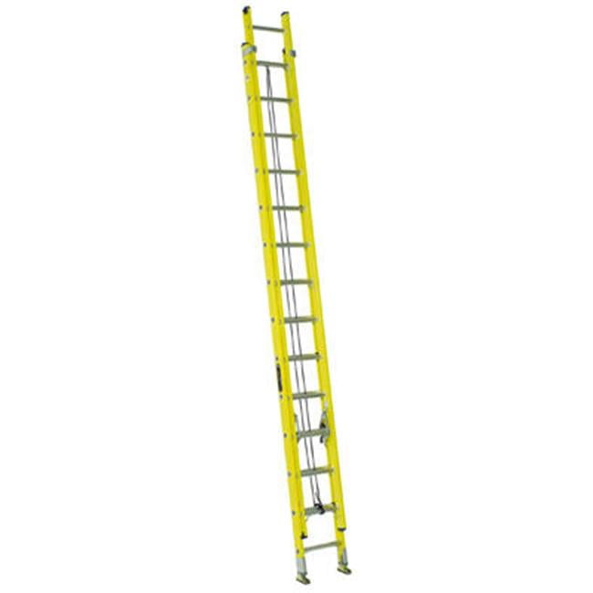 LOUISVILLE FE1728 Extension Ladder, Fiberglass, 28 ft. , Type I ...