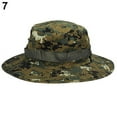 thumbnail image 2 of Yirtree Breathable Wide Brim Boonie Hat Outdoor Waterproof UPF 50+ Sun Protection Mesh Safari Sun hat for Travel Fishing Unisex Woodland Military Sun-proof Camo Boonie Hat Cap, 2 of 8