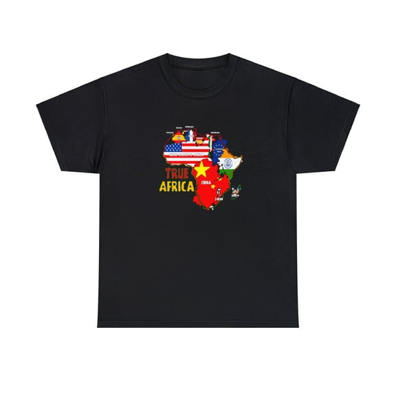 Unisex Ultra Cotton/African Pride T-shirt/True Africa/S-5XL WH,BLK,Grey