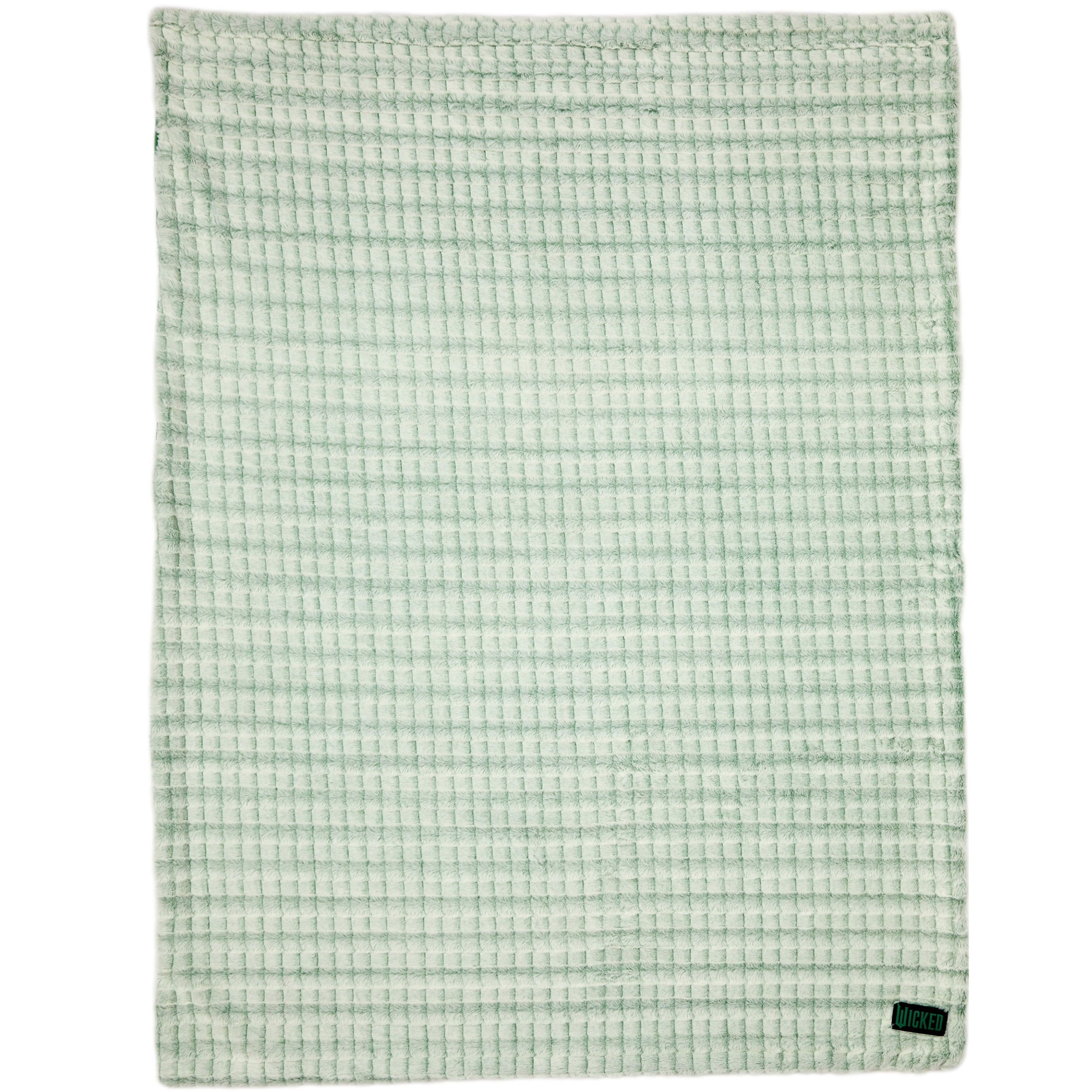 Wicked Faux Fur Throw, 46 x 60, Green