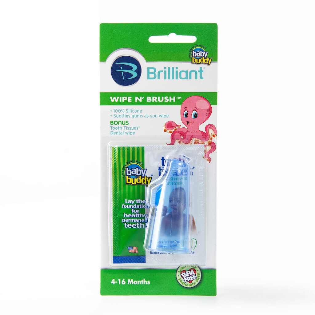baby brush dental wipes