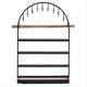 thumbnail image 1 of Negro 5 Tipo Estante de JoyeríA Soporte de ExhibicióN Caja de Almacenamiento de Anillos Pendiente JoyeríA Estante Collares Anillos Joyero, 1 of 6