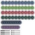 thumbnail image 1 of 66Pcs 1 Inch Radial Bristle Disc Kit with 1/8In Shank for Rotary Tools,Detail Abrasive Brush for Jew, 1 of 5