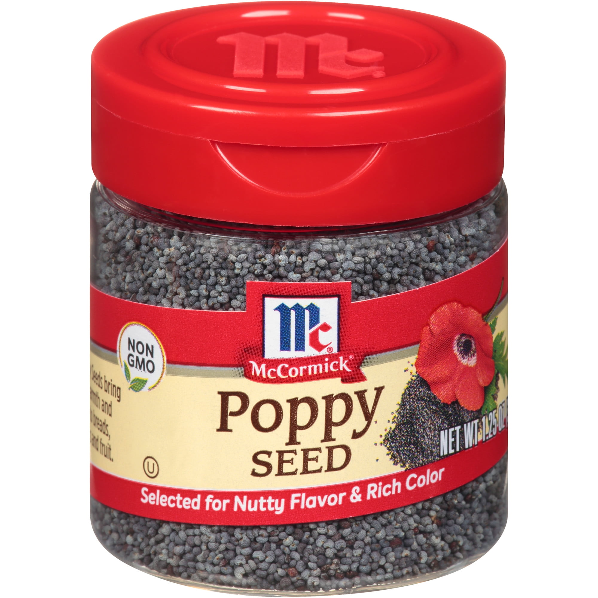 McCormick Poppy Seed, 1.25 oz - Walmart.com