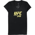 thumbnail image 1 of UFC Womens 248 Two Title Fights Graphic Camiseta, Negro, X-Large, 1 of 2