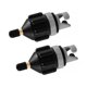 thumbnail image 1 of sweethay Paquete de 2 adaptadores de bomba de SUP inflables con válvula de aire, reemplazo de adaptadores portátiles de goma de cobre, convertidor de Type3 NO3 sweethay VI014534-02, 1 of 6