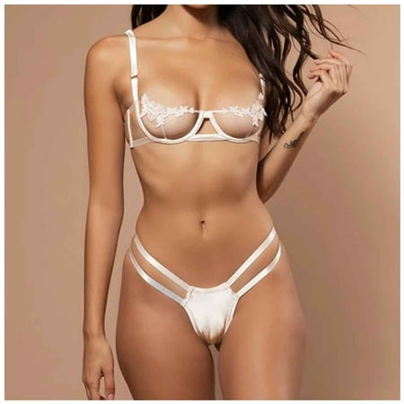 

uublik Valentines lingerie set for women plus size babydoll sexy naughty lace bodysuit