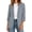 Gray, variant on ShomPort Women's Blazers for Work Dressy 3/4 Sleeve Business Casual Suit Jackets Blazer Office Outfits