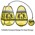 thumbnail image 5 of Dryser 3-Pack Caution Slow Down Kids at Play Safety Signs with Reflective Tape - 24" Yellow Pop-up Children at Play Signs, 5 of 7