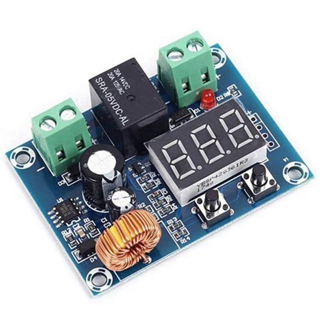 1 Piece of DC 12V-36V Voltage Protection Module, Discharge Protection Module, Low Power Disconnect,1 x XH-M609 DC voltage protection module