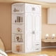thumbnail image 4 of Modern Bedroom Wardrobe Nordic Cube Clothing Organizer Korean Style Wooden Wardrobe Minimalist Summer Ropero Trendy Furniture My Lux Decor Round, 4 of 30