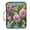 Cherry Blossoms on Branches, variant on Haosy Accordion File Organizer Zipper Binder 500 Sheet 6-Tab Expanding File Folder Multi-Pocket 1.2 Inch 3 Ring Purple Wave