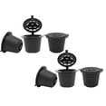 thumbnail image 1 of 2PCS Reusable Coffee Filter Cup for Espresso Compatible with Nespresso Machines Compact Black Refillable Capsule, 1 of 6