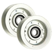 8TEN Flat Idler Pulley for John Deere L100 L110 GY20067 GR22172 2 Pack 810-CID2225L