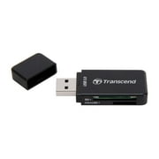Transcend RDF5 USB 3.0 Flash Card Reader - Black