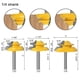 thumbnail image 3 of Broca de inglete con bloqueo de 45 grados (vástago de 1/4 de pulgada), 3 of 5