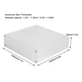 thumbnail image 1 of Circuit Board Accessory, Aluminum Alloy Electrical Accessory, For Heat Dissipation Aluminum Shell PCB Junction Box Electronic Equipment Electronic Products, 1 of 8