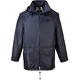 thumbnail image 3 of Portwest US440 Men's Lightweight Waterproof Classic Rain Jacket Olive Green, Medium, 3 of 5