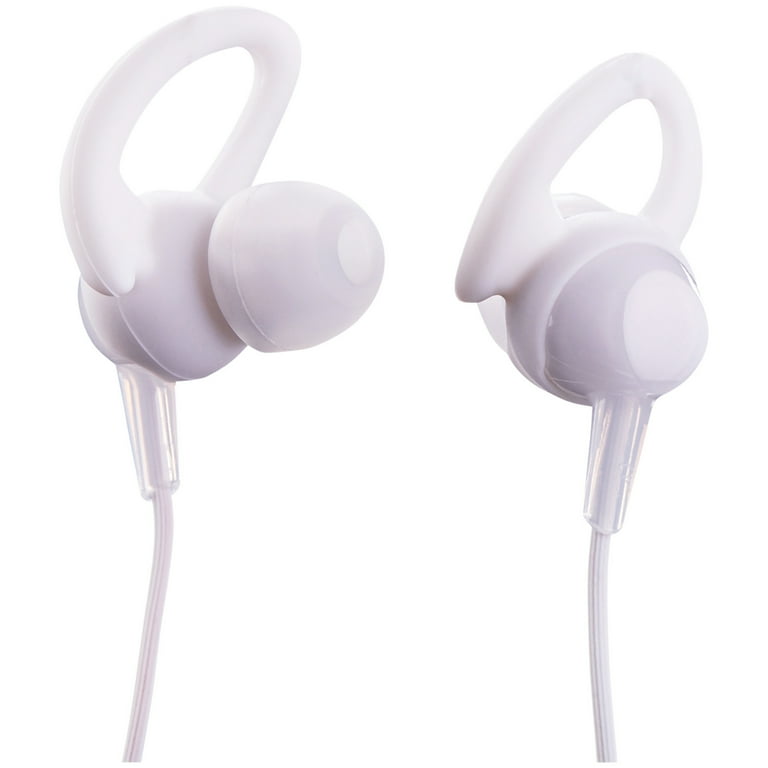 onn. Wireless Bluetooth Sport Earbuds White Walmart