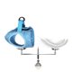 thumbnail image 4 of WASHWEPE Arnés Para Mascotas Sky Blue Con Correa Ajustable Y Cómodo Para Perros Y, 4 of 7