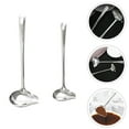 thumbnail image 3 of 2pcs Restaurant Sauce Spoons Kitchen Scoops Sauce Serving Spoons Culinary Spoons, 3 of 9
