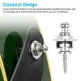 thumbnail image 3 of EEEkit 4pcs Guitar Strap Lock Button, Security Straplock Buckle Set, Straps Retainer Quick Release Metal End Pin Locking, 3 of 8