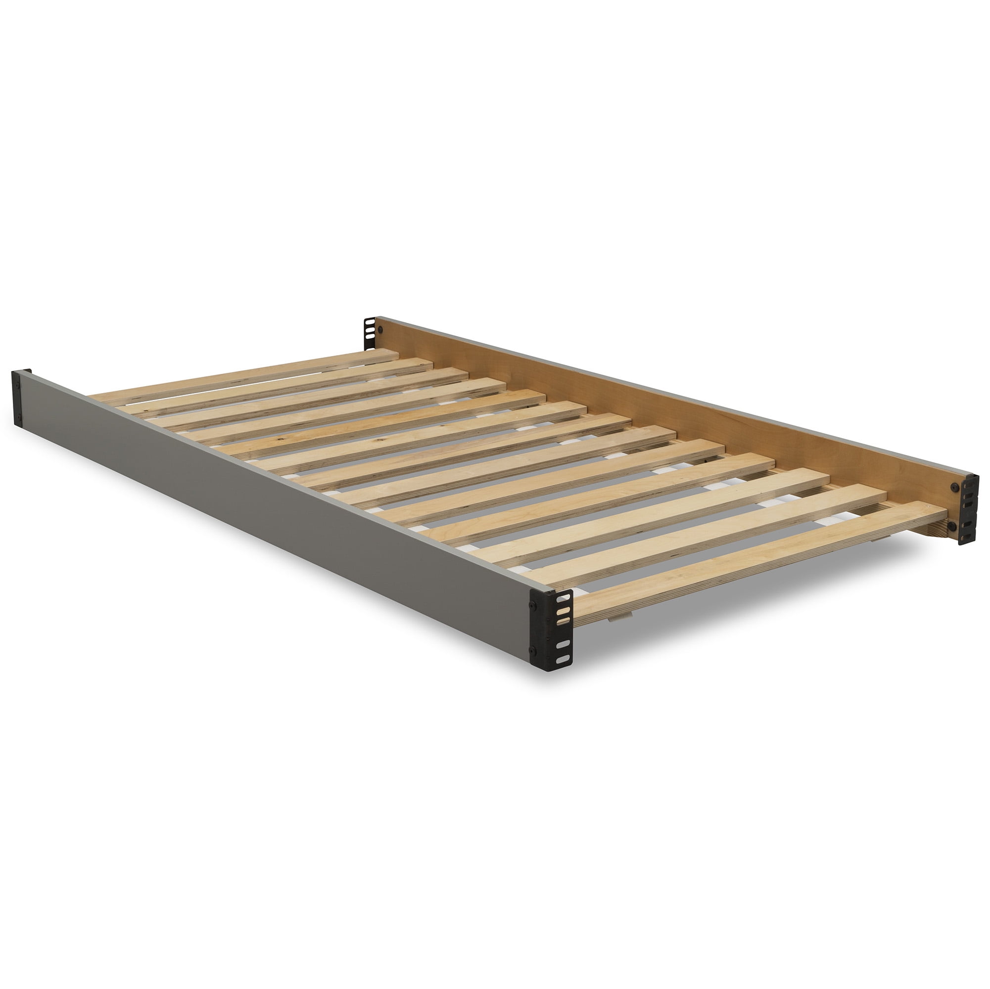 Delta Children Twin Size Wood Bed Rails W0090, Grey