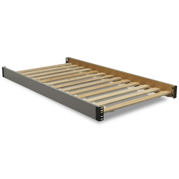 Delta Children Twin Size Wood Bed Rails #W0090, Grey
