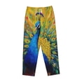 thumbnail image 4 of Daiia Peacocks Women's Sleep Pant with Pockets and Drawstring,Pajama Pants-Medium, 4 of 9