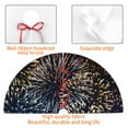 thumbnail image 4 of Rateoe Fireworks Print Christmas Tree Skirt 36" for Xmas Holiday New Year Party Circle Tree Mat Ornaments Decoration, 4 of 7