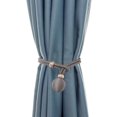 thumbnail image 6 of Christmas C1earance Sales! SRUILUO Curtain Tiebacks, Curtain Ties for Drapes, Adjustable Curtain Tie Backs, Modern Curtain Holdbacks for Thin Or Thick Home & office Window Draperies 1Pc Gray, 6 of 6