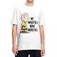 thumbnail image 2 of Camiseta de algodón para hombre de Peanuts, Charlie Brown, Mis ansiedades, Tengo ansiedades, Snoopy, Camiseta de cuello redondo, Camiseta de manga corta, 2 of 5